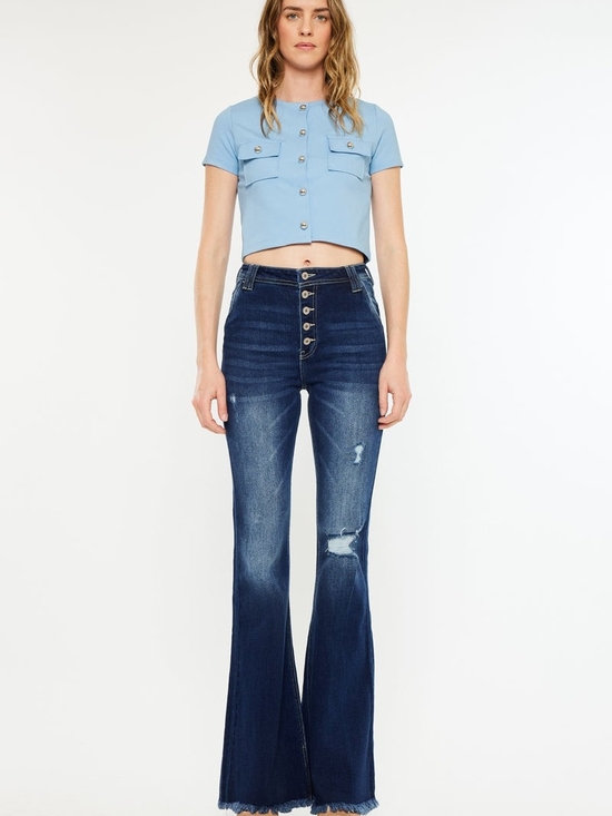 KanCan Denim - Kancan Sian High Rise Flare Jeans